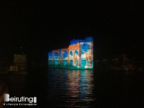 Byblos International Festival Jbeil Nightlife Byblos 3D Projection Lebanon