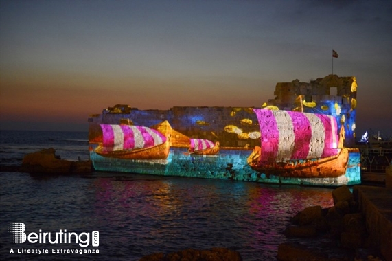 Byblos International Festival Jbeil Nightlife Byblos 3D Projection Lebanon