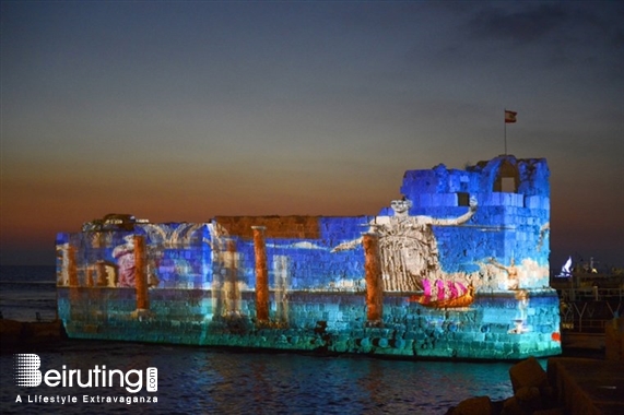 Byblos International Festival Jbeil Nightlife Byblos 3D Projection Lebanon