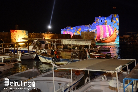 Byblos International Festival Jbeil Nightlife Byblos 3D Projection Lebanon