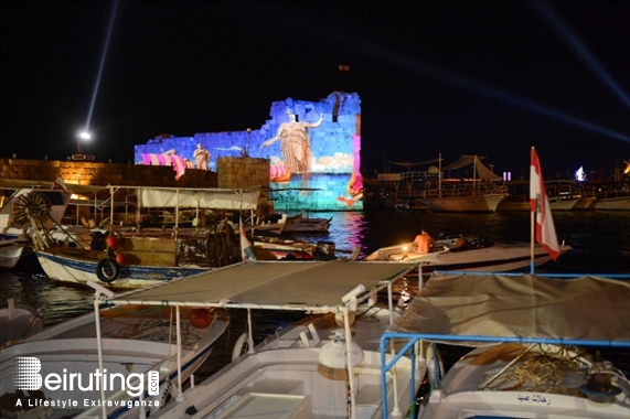 Byblos International Festival Jbeil Nightlife Byblos 3D Projection Lebanon