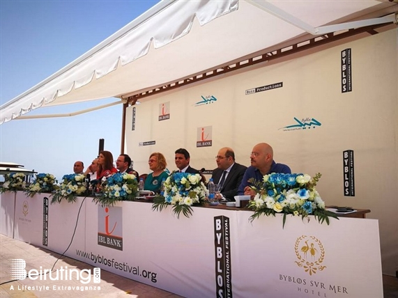 Social Event Byblos International Festival 2017 Press Conference Lebanon