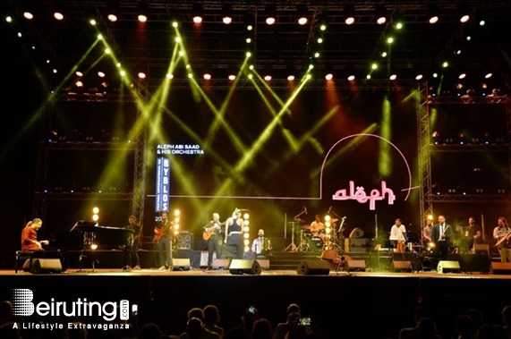 Nightlife Aleph and his orchestra at Byblos Festival Lebanon