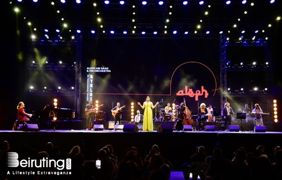 Nightlife Aleph and his orchestra at Byblos Festival Lebanon