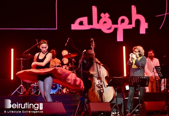 Nightlife Aleph and his orchestra at Byblos Festival Lebanon