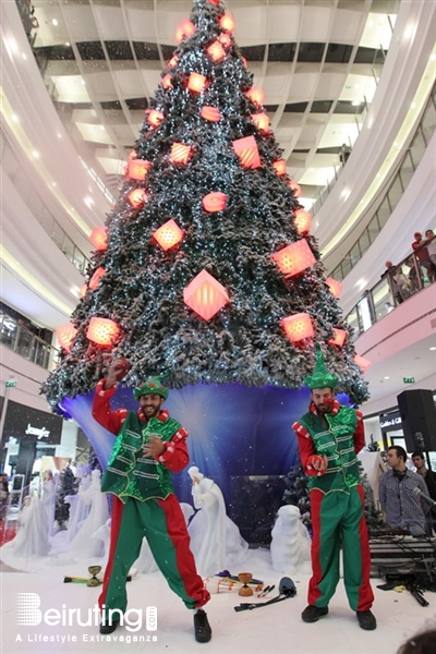 City Centre Beirut Beirut Suburb Social Event City Centre Beirut Lights up Christmas Tree Lebanon