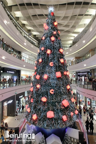 City Centre Beirut Beirut Suburb Social Event City Centre Beirut Lights up Christmas Tree Lebanon