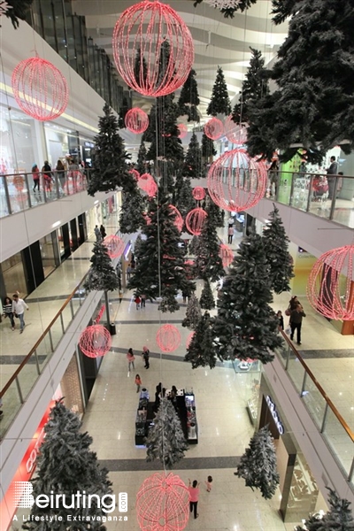 City Centre Beirut Beirut Suburb Social Event City Centre Beirut Lights up Christmas Tree Lebanon