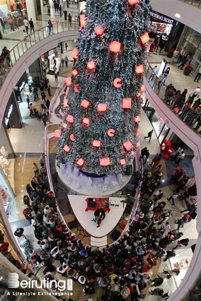 City Centre Beirut Beirut Suburb Social Event City Centre Beirut Lights up Christmas Tree Lebanon