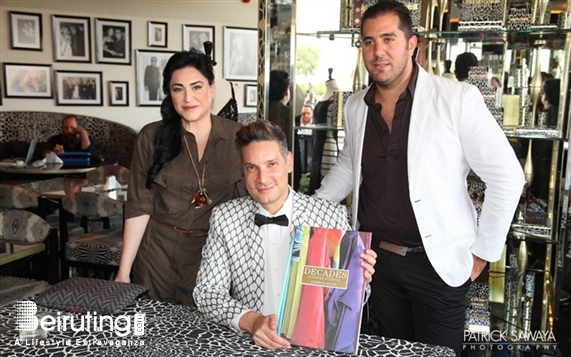 Cavalli Caffe Beirut-Downtown Social Event Cameron Silver Book Signing Lebanon
