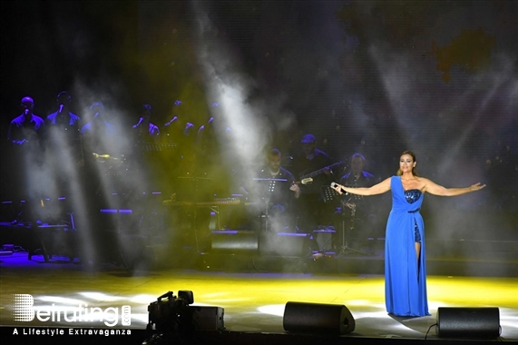 Byblos International Festival Jbeil Concert Carole Samaha at Byblos International Festival Lebanon