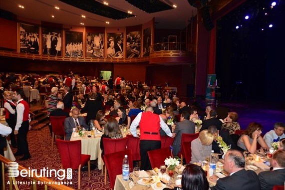 Casino du Liban Jounieh Social Event Diner de Gala de la Chaine des Amis 2014 Lebanon