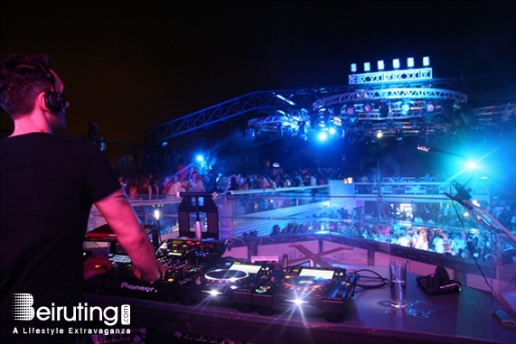 White  Beirut Suburb Nightlife Cedric Gervais at White Lebanon