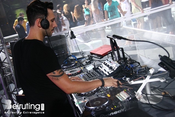 White  Beirut Suburb Nightlife Cedric Gervais at White Lebanon