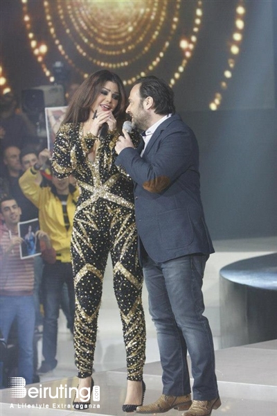 Tv Show Beirut Suburb Social Event Celebrity Duets Prime 13 Lebanon