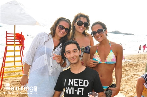 Edde Sands Jbeil Beach Party Champagne Shower @ Edde Sands Lebanon