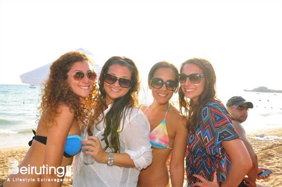 Edde Sands Jbeil Beach Party Champagne Shower @ Edde Sands Lebanon