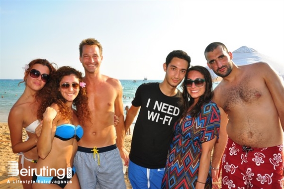 Edde Sands Jbeil Beach Party Champagne Shower @ Edde Sands Lebanon