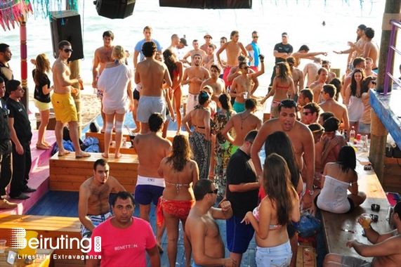 Edde Sands Jbeil Beach Party Champagne Shower @ Edde Sands Lebanon