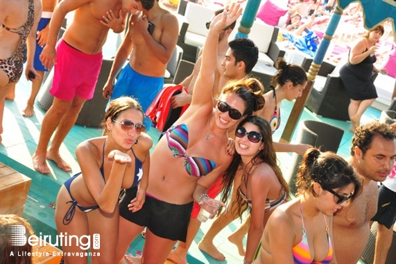 Edde Sands Jbeil Beach Party Champagne Shower @ Edde Sands Lebanon