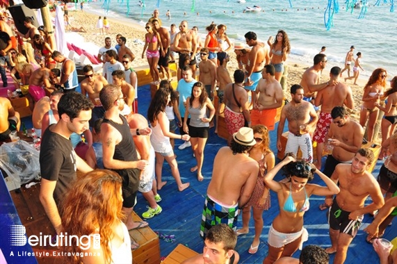 Edde Sands Jbeil Beach Party Champagne Shower @ Edde Sands Lebanon