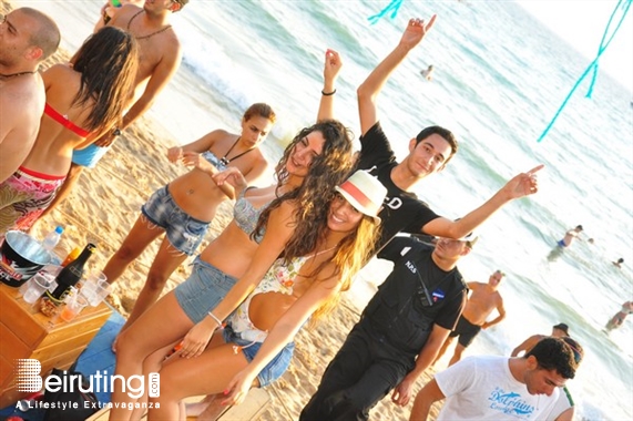 Edde Sands Jbeil Beach Party Champagne Shower @ Edde Sands Lebanon