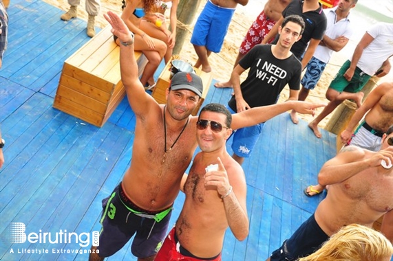 Edde Sands Jbeil Beach Party Champagne Shower @ Edde Sands Lebanon