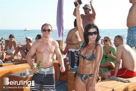 Edde Sands Jbeil Beach Party Champagne Showers  Lebanon