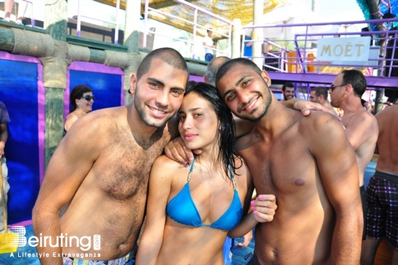 Edde Sands Jbeil Beach Party Champagne Showers @ Edde Sands Lebanon