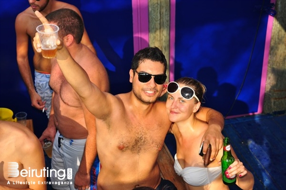 Edde Sands Jbeil Beach Party Champagne Showers @ Edde Sands Lebanon