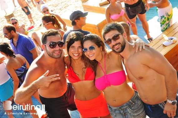 Edde Sands Jbeil Beach Party Champagne Showers @ Edde Sands Lebanon