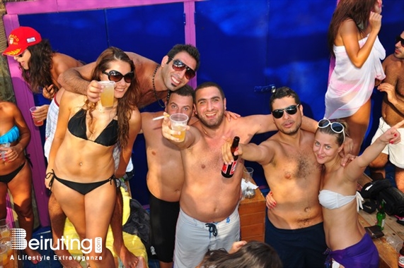 Edde Sands Jbeil Beach Party Champagne Showers @ Edde Sands Lebanon