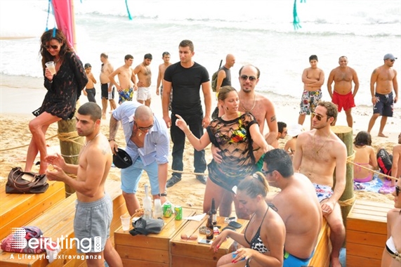 Edde Sands Jbeil Beach Party Champagne Showers @ Edde Sands Lebanon
