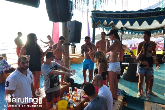 Edde Sands Jbeil Beach Party Champagne Showers @ Edde Sands Lebanon