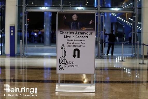 Around the World Concert Charles Aznavour in Dubai Lebanon