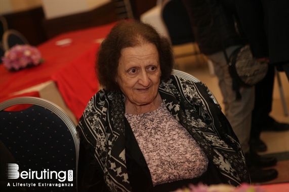 Chiyah Forum Beirut Suburb Social Event Christmas lunch for elders at Chiyah Forum Lebanon