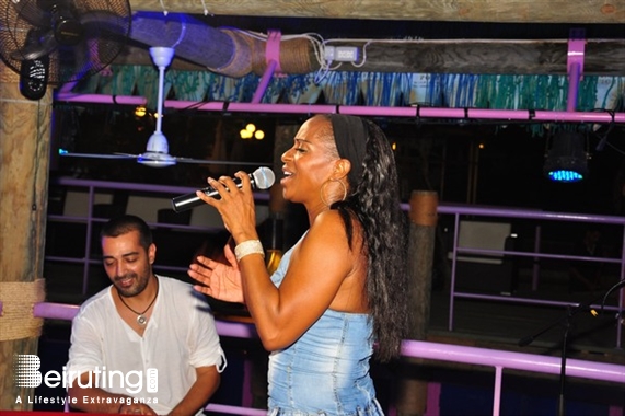 Edde Sands Jbeil Beach Party Cinda at the Beach Bar Lebanon