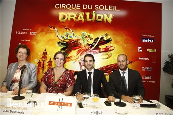 Monroe Hotel Beirut-Downtown Social Event Cirque Du Soleil Press Conference  Lebanon