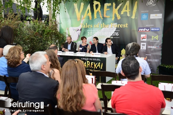 ABC Ashrafieh Beirut-Ashrafieh Social Event Cirque Du Soleil Press Conference Lebanon