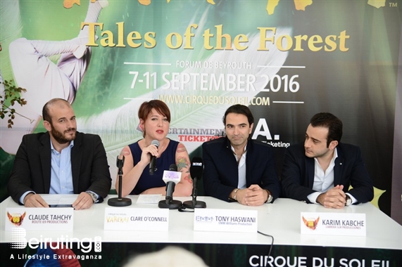 ABC Ashrafieh Beirut-Ashrafieh Social Event Cirque Du Soleil Press Conference Lebanon