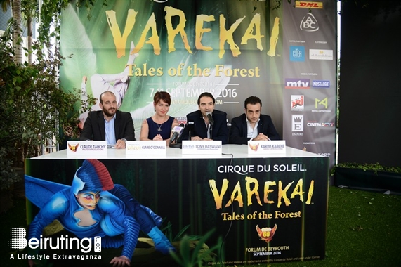 ABC Ashrafieh Beirut-Ashrafieh Social Event Cirque Du Soleil Press Conference Lebanon