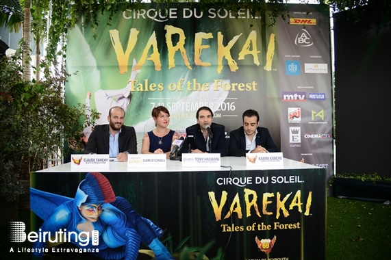 ABC Ashrafieh Beirut-Ashrafieh Social Event Cirque Du Soleil Press Conference Lebanon