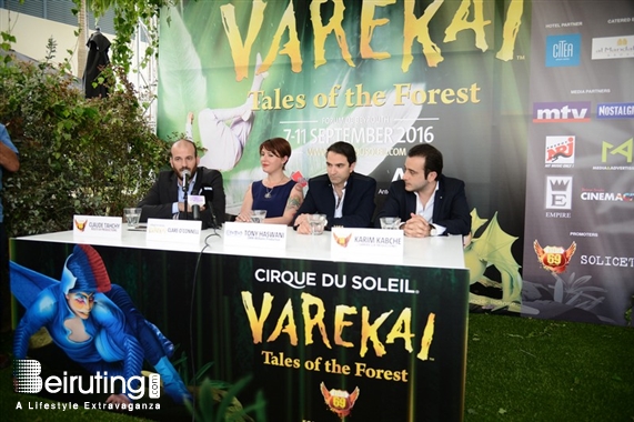 ABC Ashrafieh Beirut-Ashrafieh Social Event Cirque Du Soleil Press Conference Lebanon