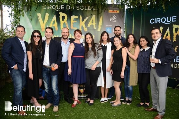 ABC Ashrafieh Beirut-Ashrafieh Social Event Cirque Du Soleil Press Conference Lebanon