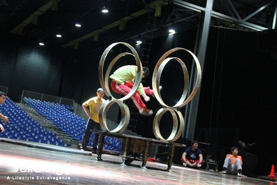 Forum de Beyrouth Beirut Suburb Social Event Cirque Du Soleil Dralion Rehearsal Lebanon