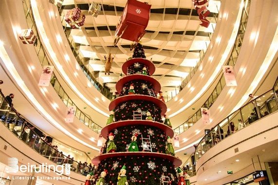 City Centre Beirut Beirut Suburb Social Event City Centre beirut lighting of the Christmas tree Lebanon