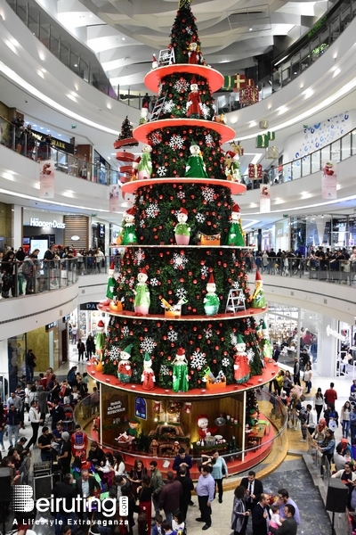 City Centre Beirut Beirut Suburb Social Event City Centre beirut lighting of the Christmas tree Lebanon