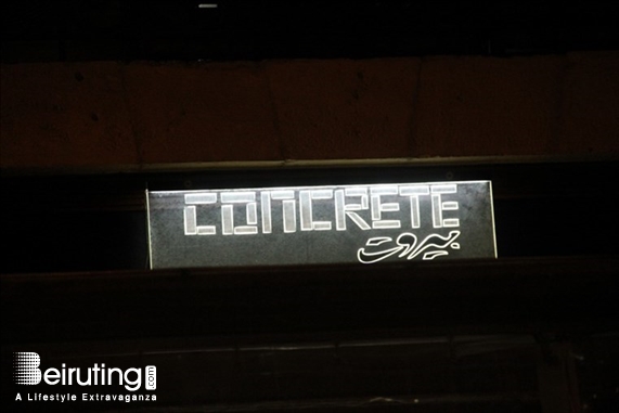 Concrete Beirut Beirut-Downtown Nightlife Concrete Beirut on Saturday Lebanon