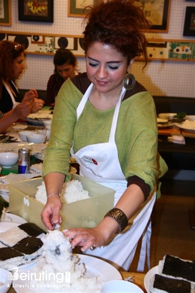 Tawlet Beirut-Gemmayze Social Event Cook & Eat Sushi workshop Lebanon