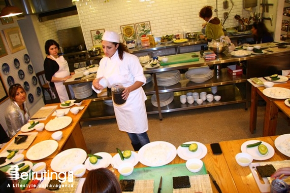 Tawlet Beirut-Gemmayze Social Event Cook & Eat Sushi workshop Lebanon